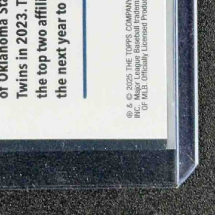 2025 Topps Chrome Update Carson McCusker #USC155 Gold Wave Refractor /50 RC