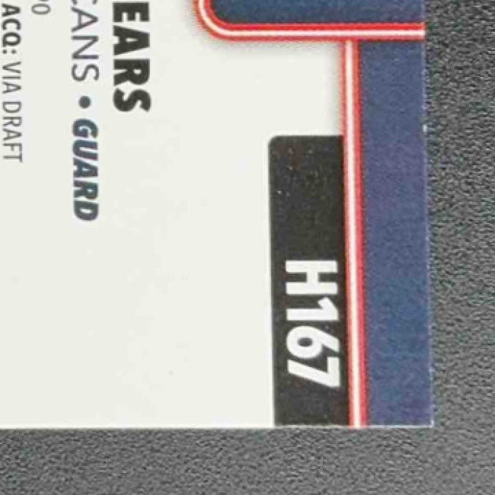 JEREMIAH FEARS 2025-26 TOPPS HOLIDAY #H167 RC PELICANS