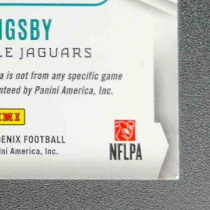 2025 Panini Phoenix Tank Bigsby #MMA-TBY Mythical Materials Auto /49 MEM