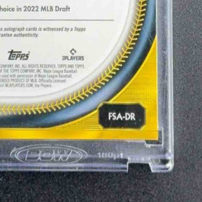 DALTON RUSHING 2025 TOPPS FIVE STAR #FSA-DR AUTO /99 RC DODGERS