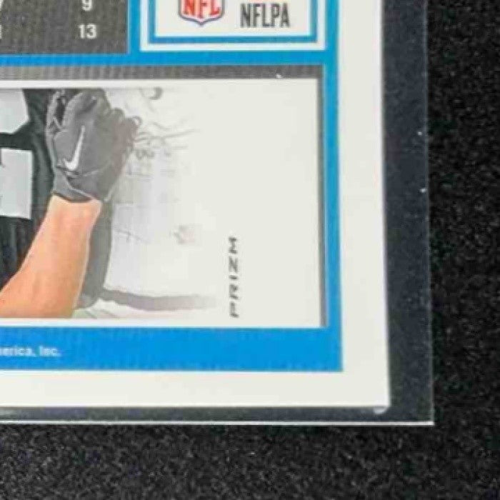 JACK BECH 2025 PANINI DONRUSS OPTIC #211 RATED ROOKIE BLUE HYPER PRIZM RAIDERS