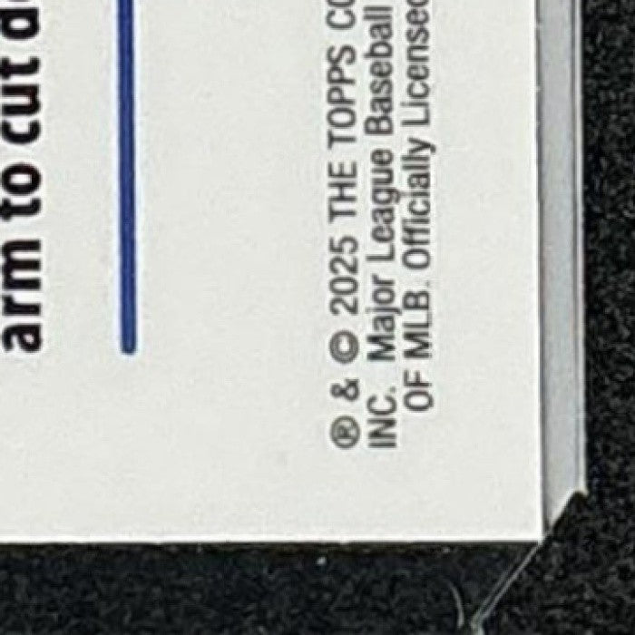 DALTON RUSHING 2025 TOPPS CHROME UPDATE #USC129 PRISM REFRACTOR RC DODGERS