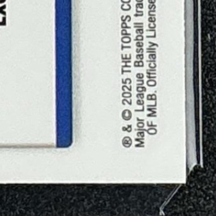 JACOB DEGROM 2025 TOPPS CHROME UPDATE #ASGC-48 ALL-STAR GAME RANGERS