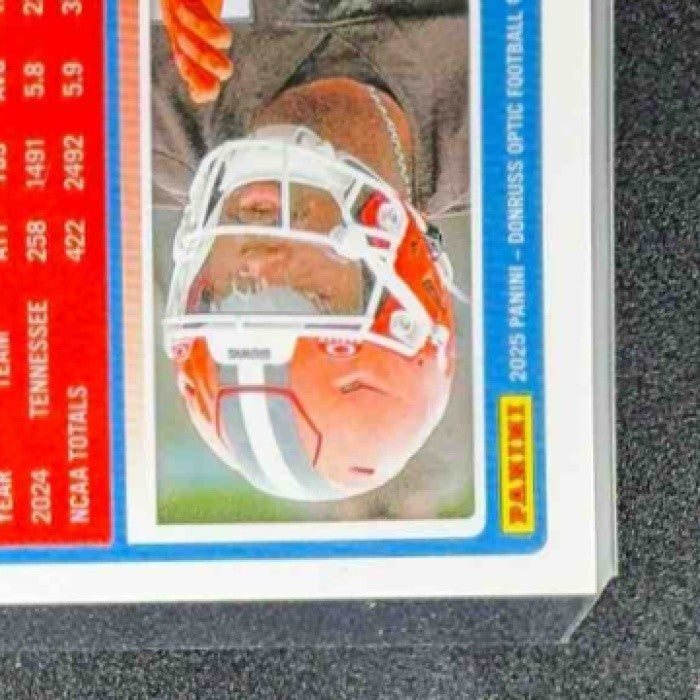 2025 Panini Donruss Optic Dylan Sampson #238 Rated Rookie Blue Hyper Prizm
