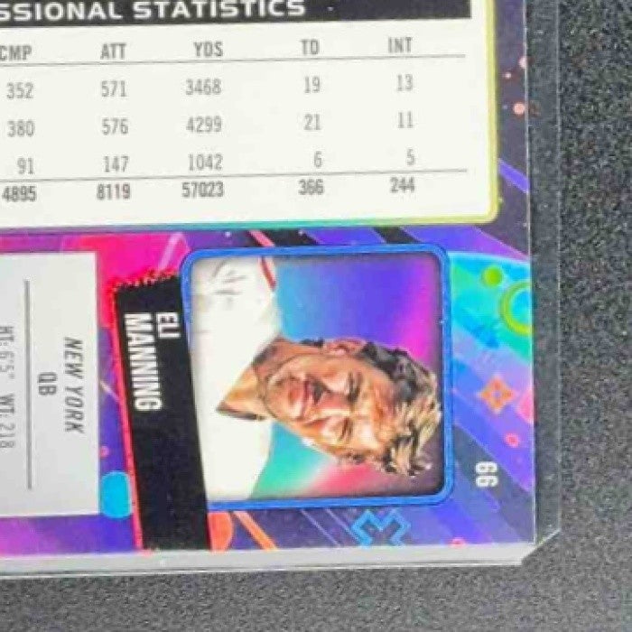 ELI MANNING 2024 TOPPS COSMIC CHROME #66 REFRACTOR GIANTS