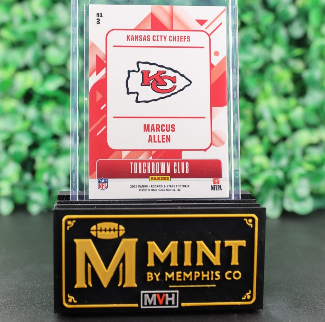 MARCUS ALLEN 2025 PANINI ROOKIES & STARS TOUCHDOWN CLUB /125