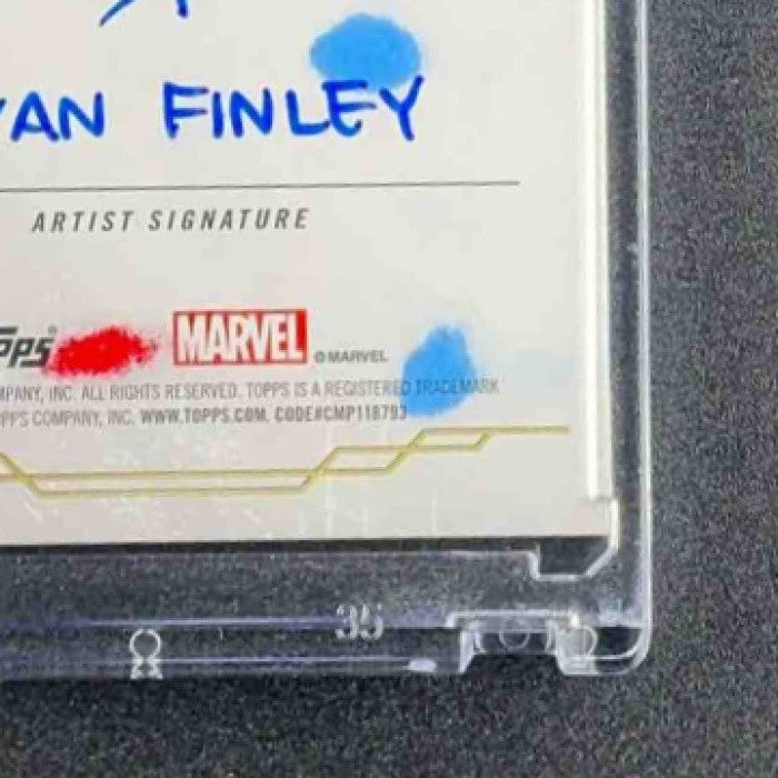 2026 TOPPS MARVEL BROOKLYN COLLECTION RYAN FINLEY SKETCH AUTO 1/1 THE WASP SSP