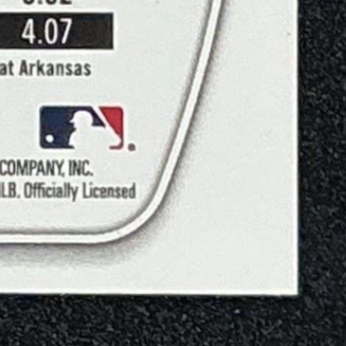ZACH ROOT 2025 BOWMAN DRAFT #BD-22 SKY BLUE BORDER 124/499 1ST PROSPECT DODGERS