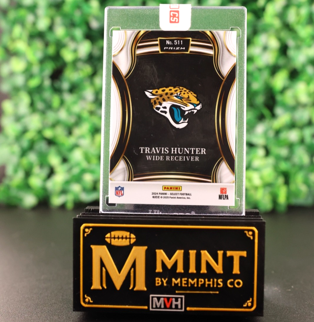 TRAVIS HUNTER 2024 PANINI SELECT 2025 XRC PRIZM #511 RC JAGUARS