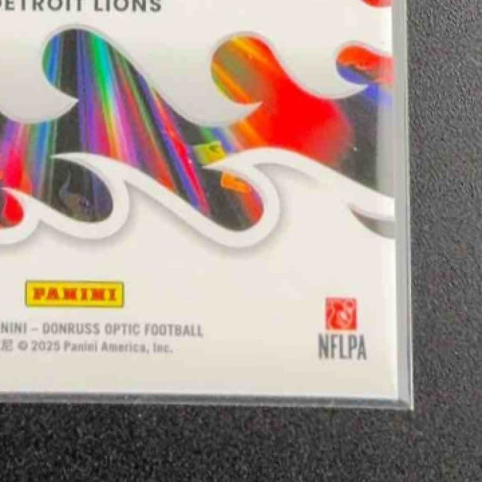 AMON-RA ST. BROWN 2025 PANINI DONRUSS OPTIC #15 LIGHT IT UP LIONS