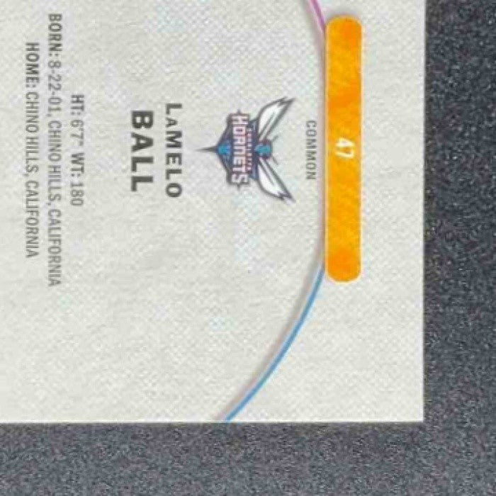 LAMELO BALL 2025-26 TOPPS FINEST #47 COMMON HORNETS