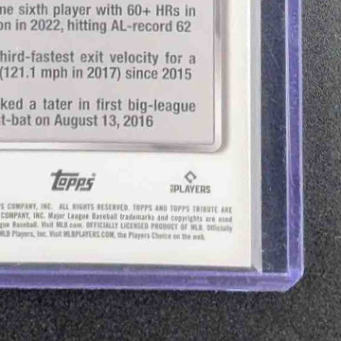 AARON JUDGE 2025 TOPPS TRIBUTE #17 YANKEES