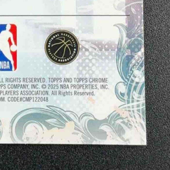 JAYSON TATUM 2025-26 TOPPS CHROME #SY-7 SERENITY CELTICS