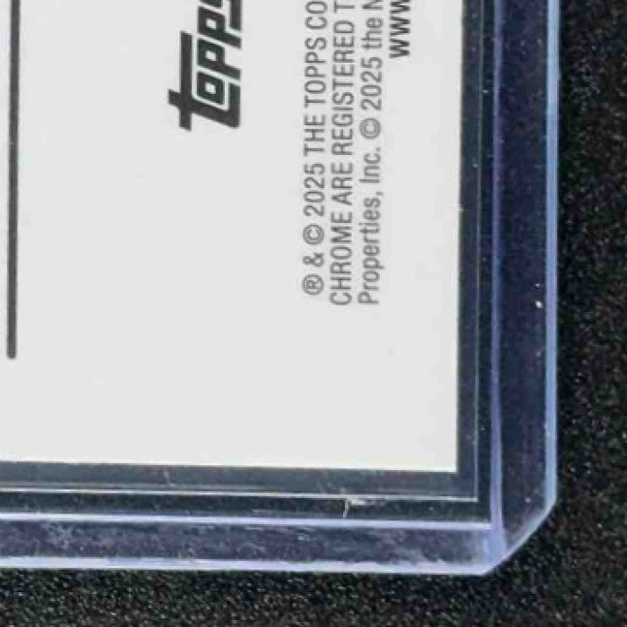 DERIK QUEEN 2025-26 TOPPS CHROME #263 WAVE REFRACTOR RC PELICANS