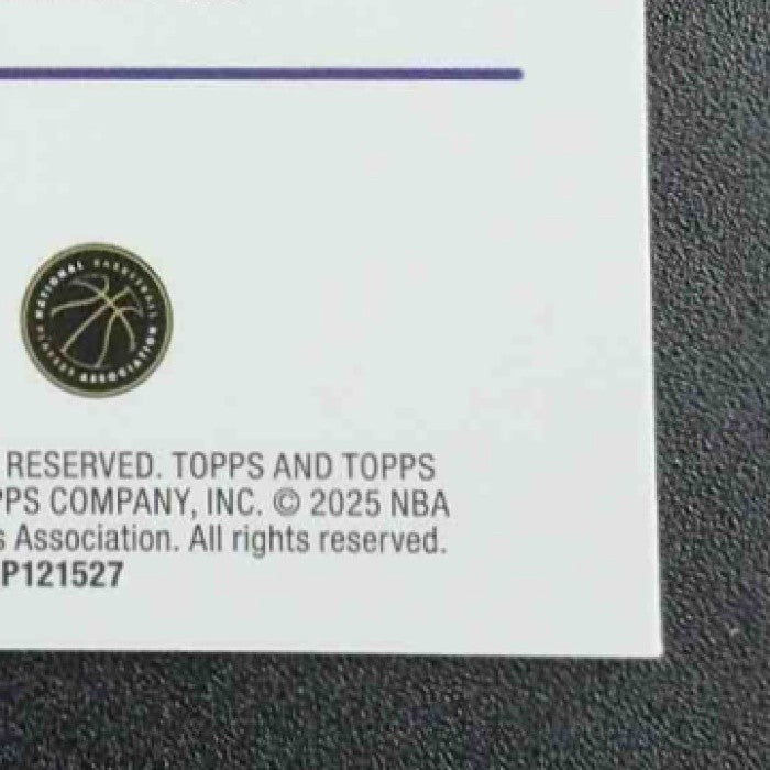 JAXSON HAYES 2025-26 TOPPS CHROME #125 MAGENTA REFRACTOR 51/399 LAKERS