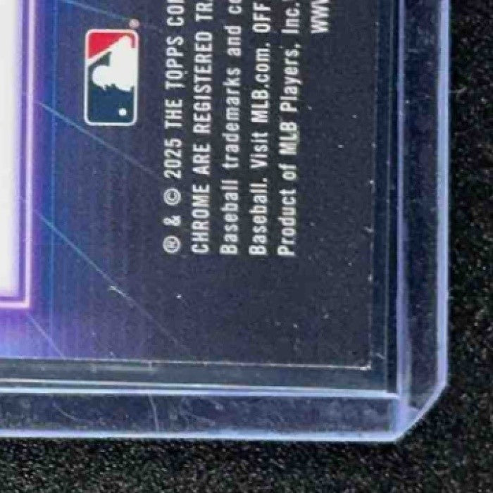 CAM SMITH 2025 TOPPS COSMIC CHROME #UB-24 ULTRAVIOLET BEAM RC ASTROS
