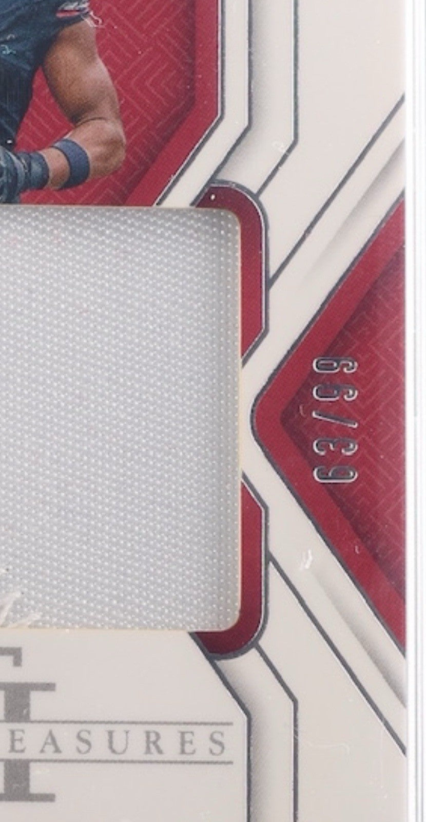 MARVIN HARRISON JR 2024 NATIONAL TREASURES TRUE ROOKIE PATCH RC /99 CARDINALS