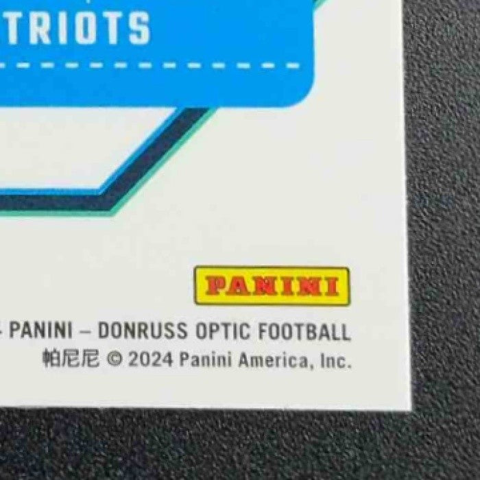 DRAKE MAYE 2024 PANINI DONRUSS OPTIC #229 RATED ROOKIE PATRIOTS