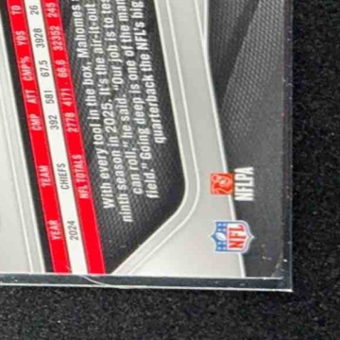 PATRICK MAHOMES II 2025 PANINI PRIZM #26 SILVER CHIEFS