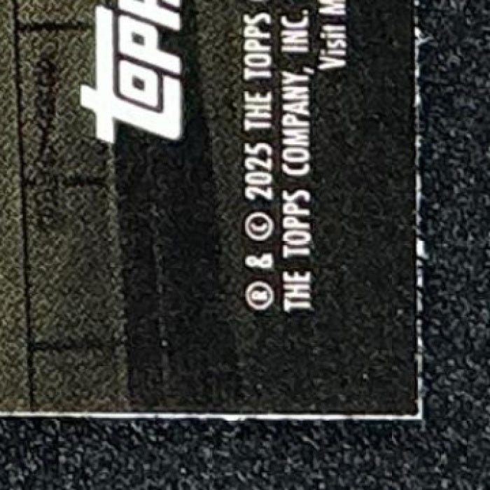 RYAN ZIMMERMAN 2025 TOPPS STADIUM CLUB #101 RED FOIL NATIONALS