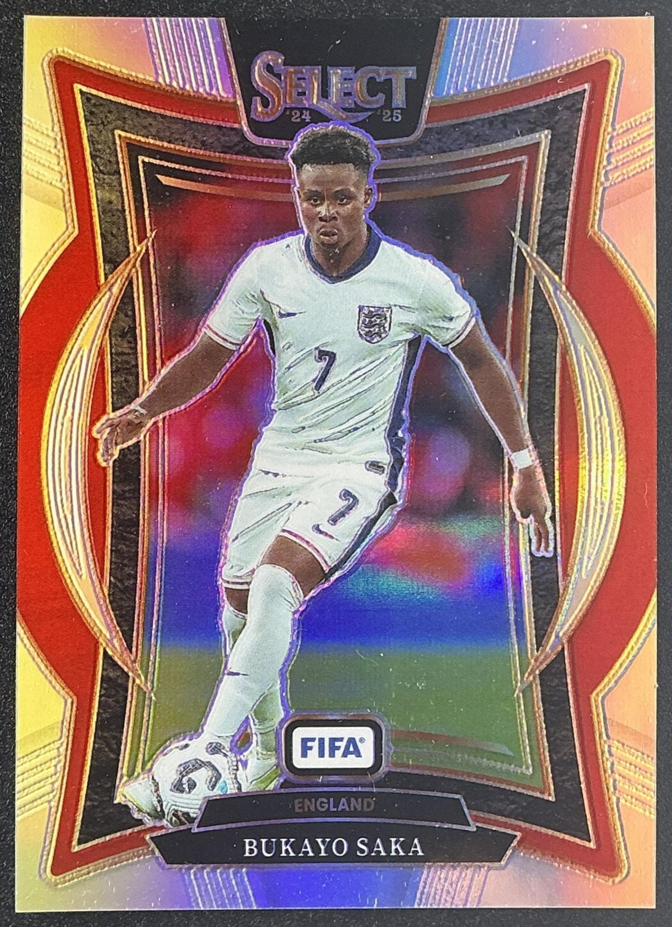 BUKAYO SAKA 2024-25 PANINI SELECT FIFA #66 TERRACE SILVER ENGLAND