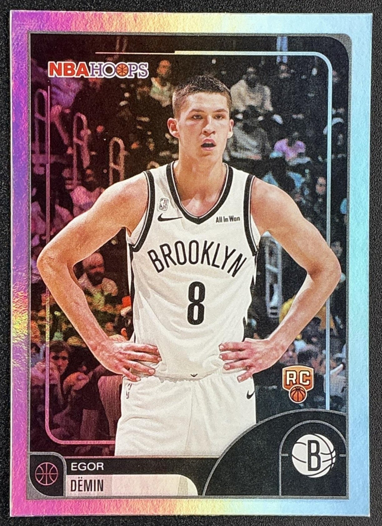 EGOR DEMIN 2025-26 TOPPS HOOPS #128 RC NETS