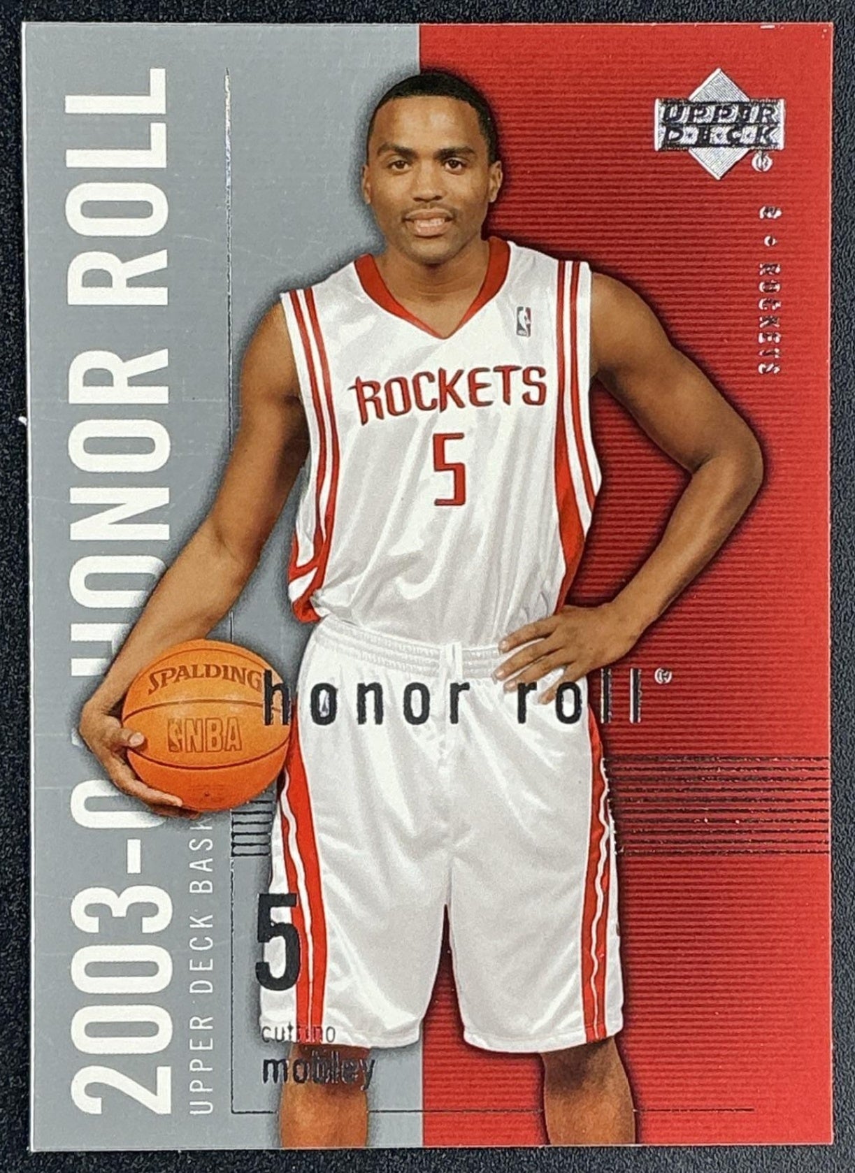 CUTTINO MOBLEY 2003-04 UPPER DECK HONOR ROLL #27 ROCKETS