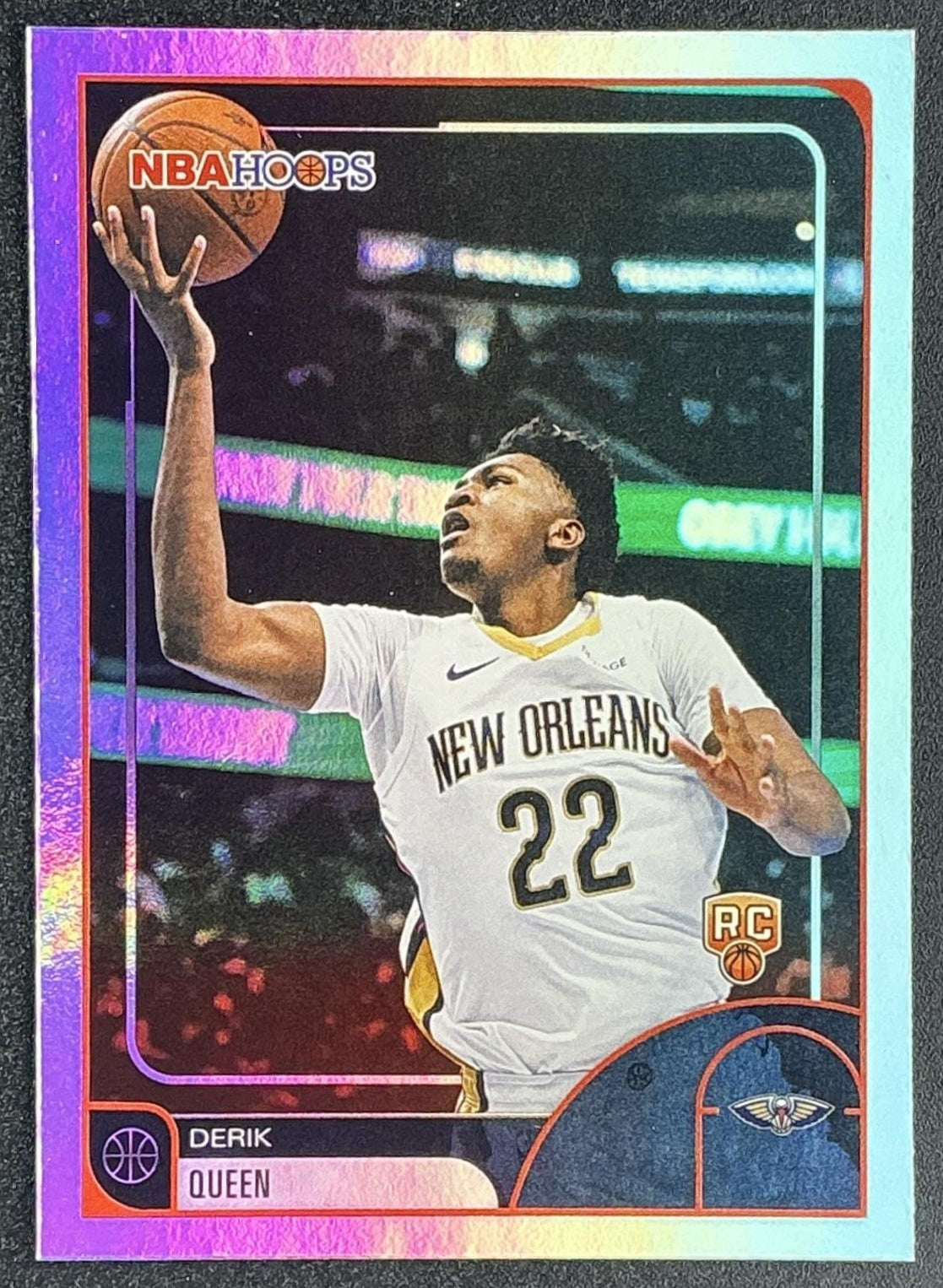 DERIK QUEEN 2025-26 TOPPS HOOPS #62 RC PELICANS