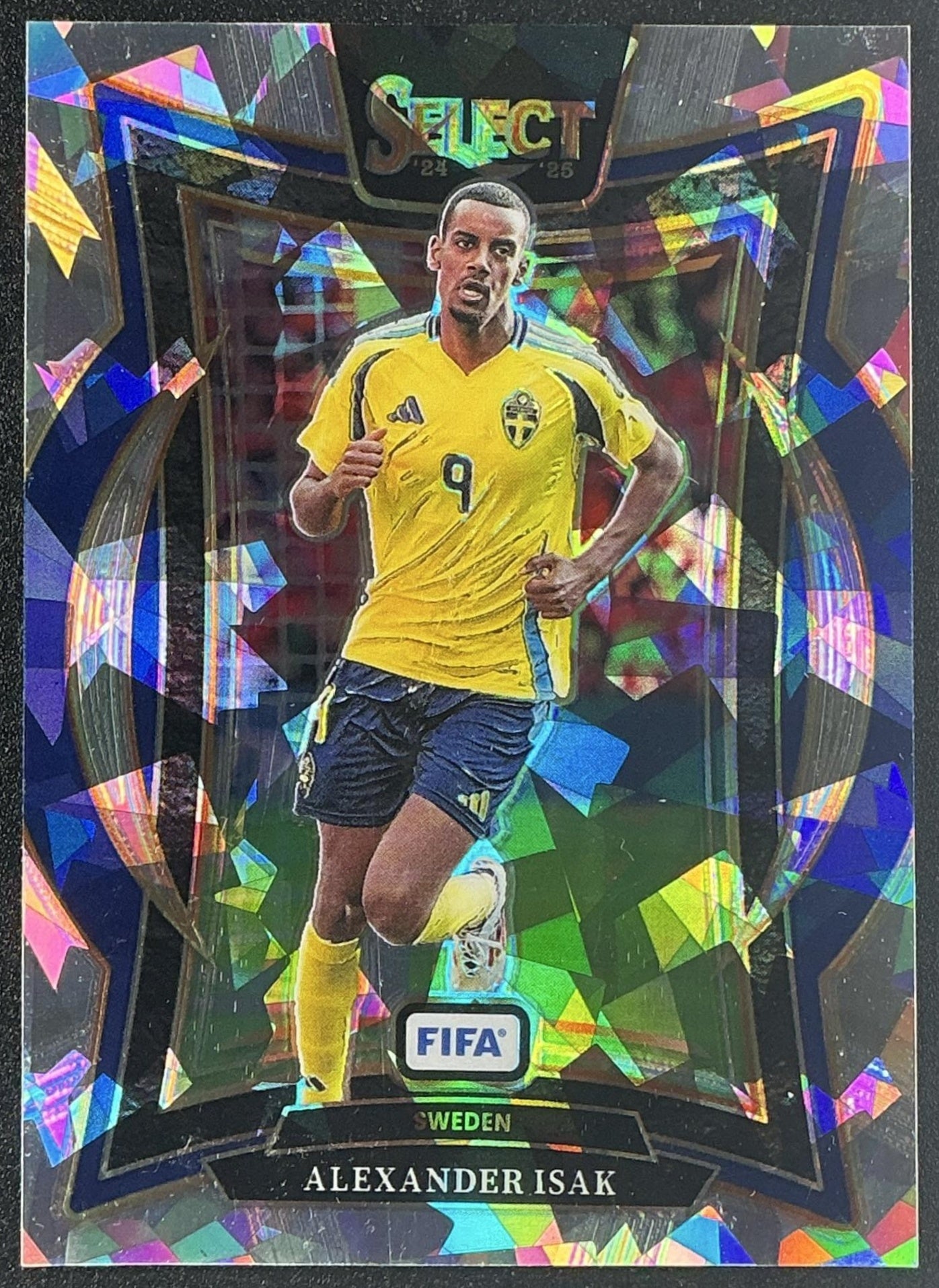 ALEXANDER ISAK 2024-25 PANINI SELECT FIFA #92 TERRACE ICE SWEDEN