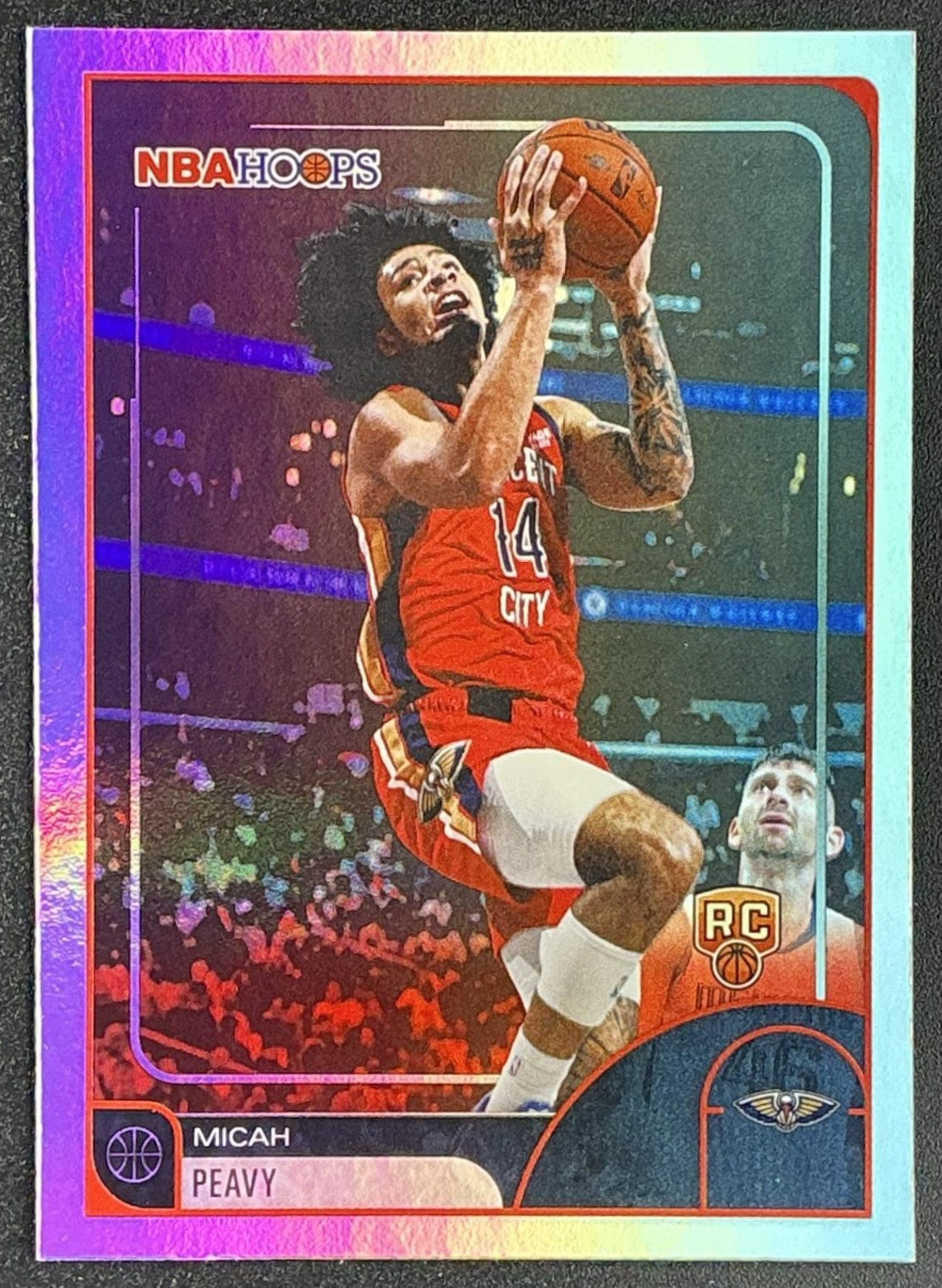 MICAH PEAVY 2025-26 TOPPS HOOPS #229 RC PELICANS