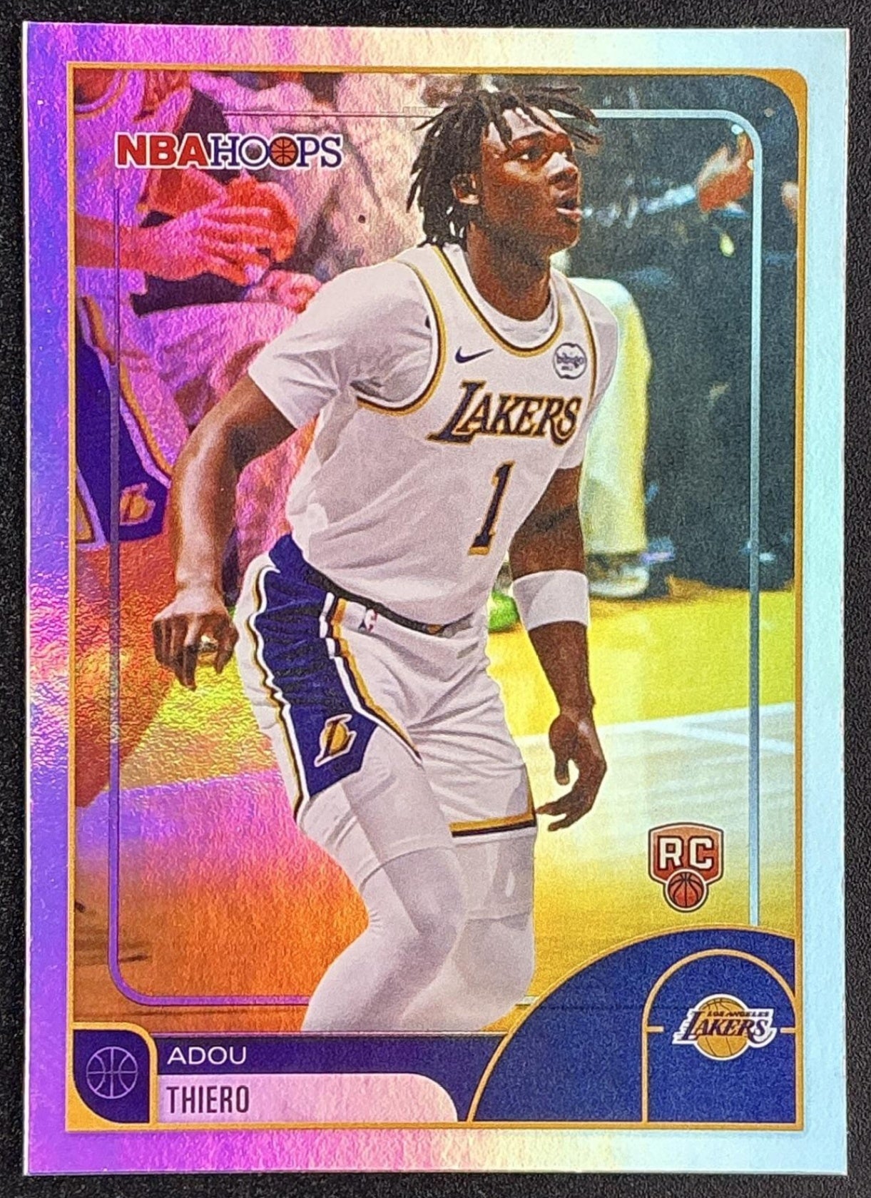 ADOU THIERO 2025-26 TOPPS HOOPS #182 RC LAKERS