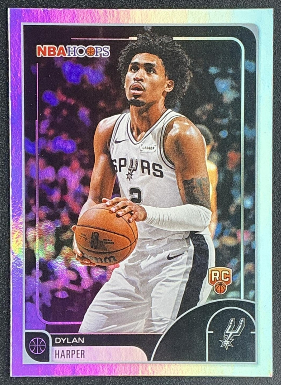 DYLAN HARPER 2025-26 TOPPS HOOPS #7 RC SPURS