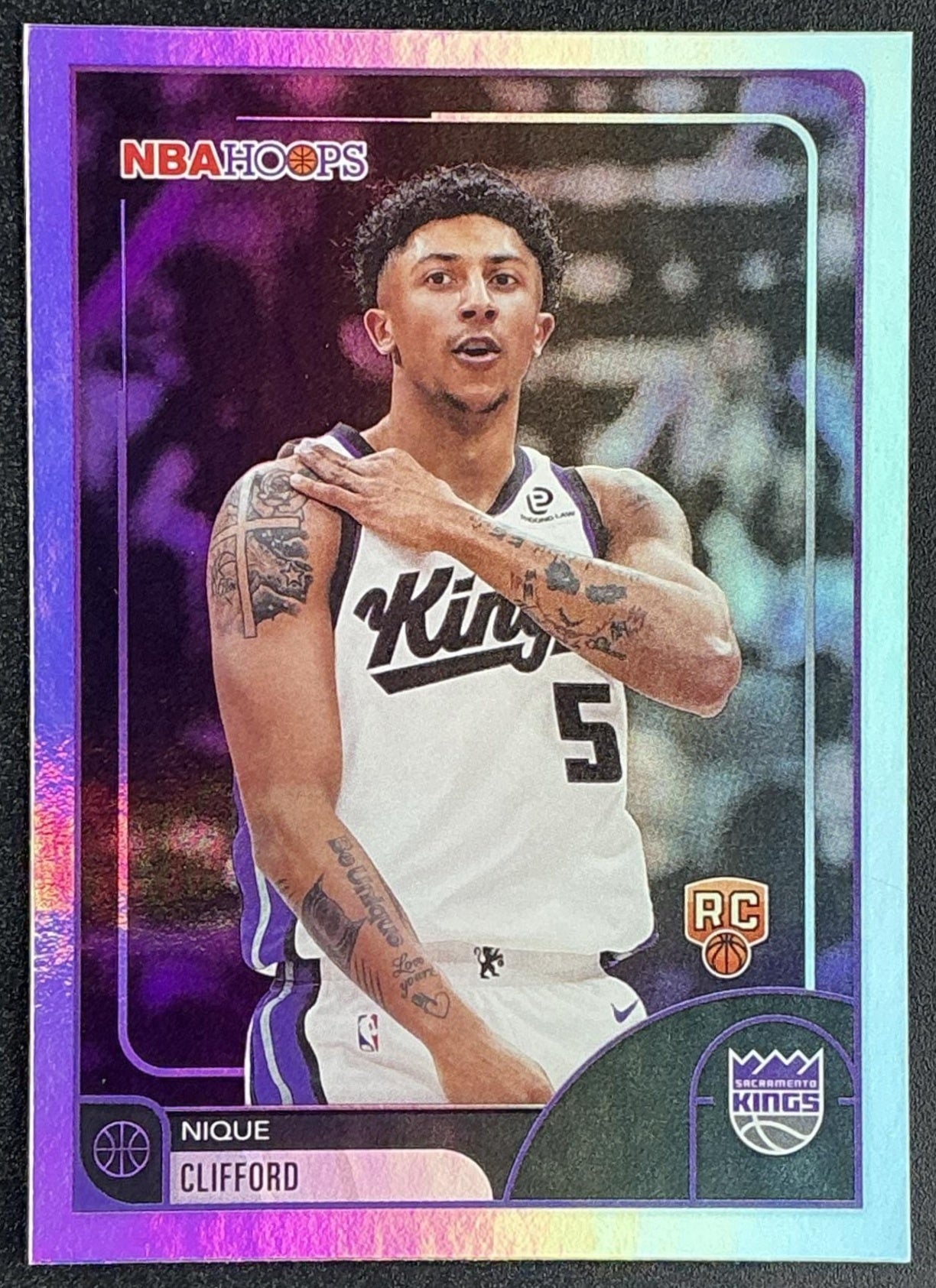 NIQUE CLIFFORD 2025-26 TOPPS HOOPS #241 RC KINGS