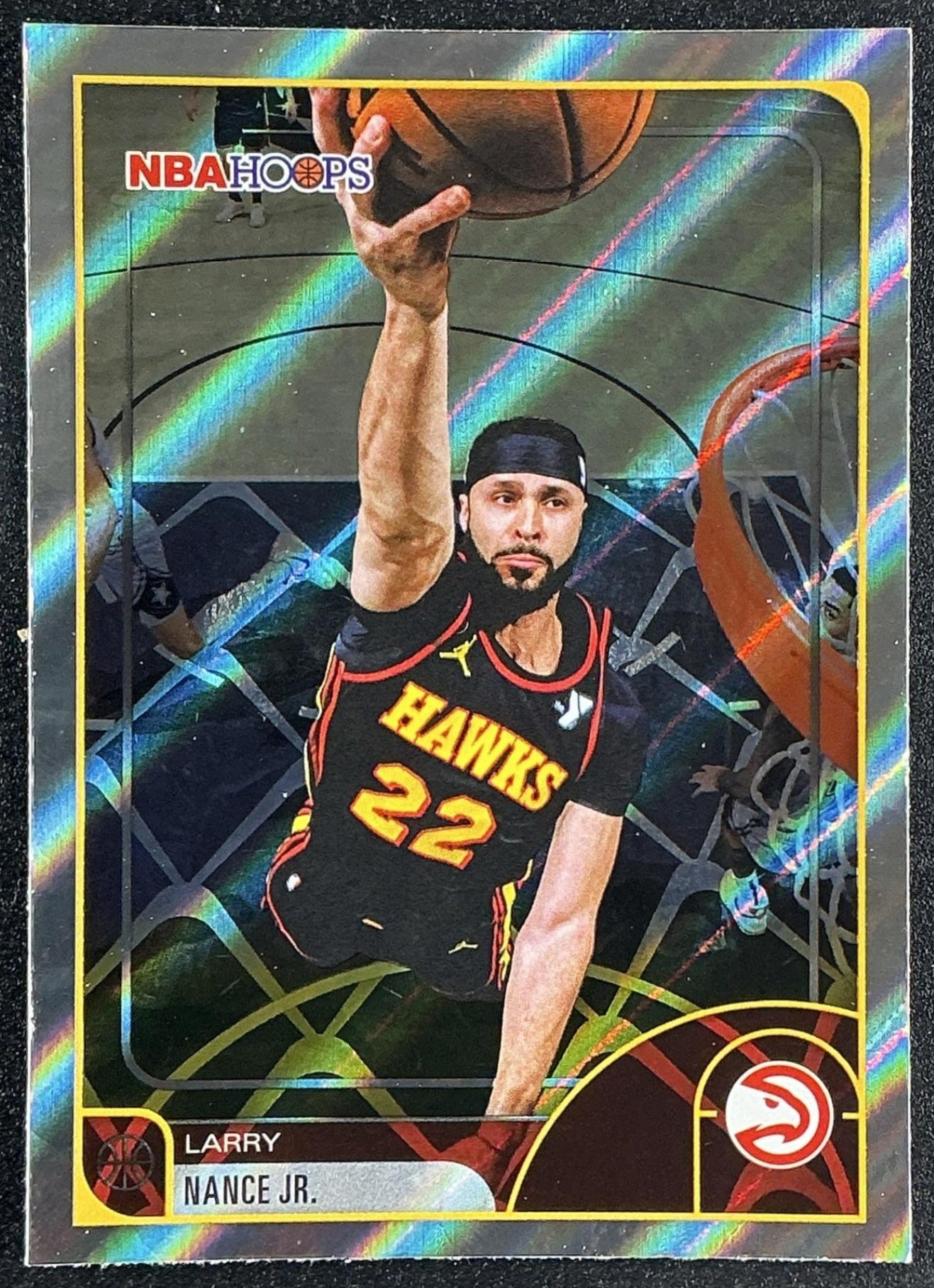 LARRY NANCE JR. 2025-26 TOPPS HOOPS #44 LIGHT BURST HAWKS