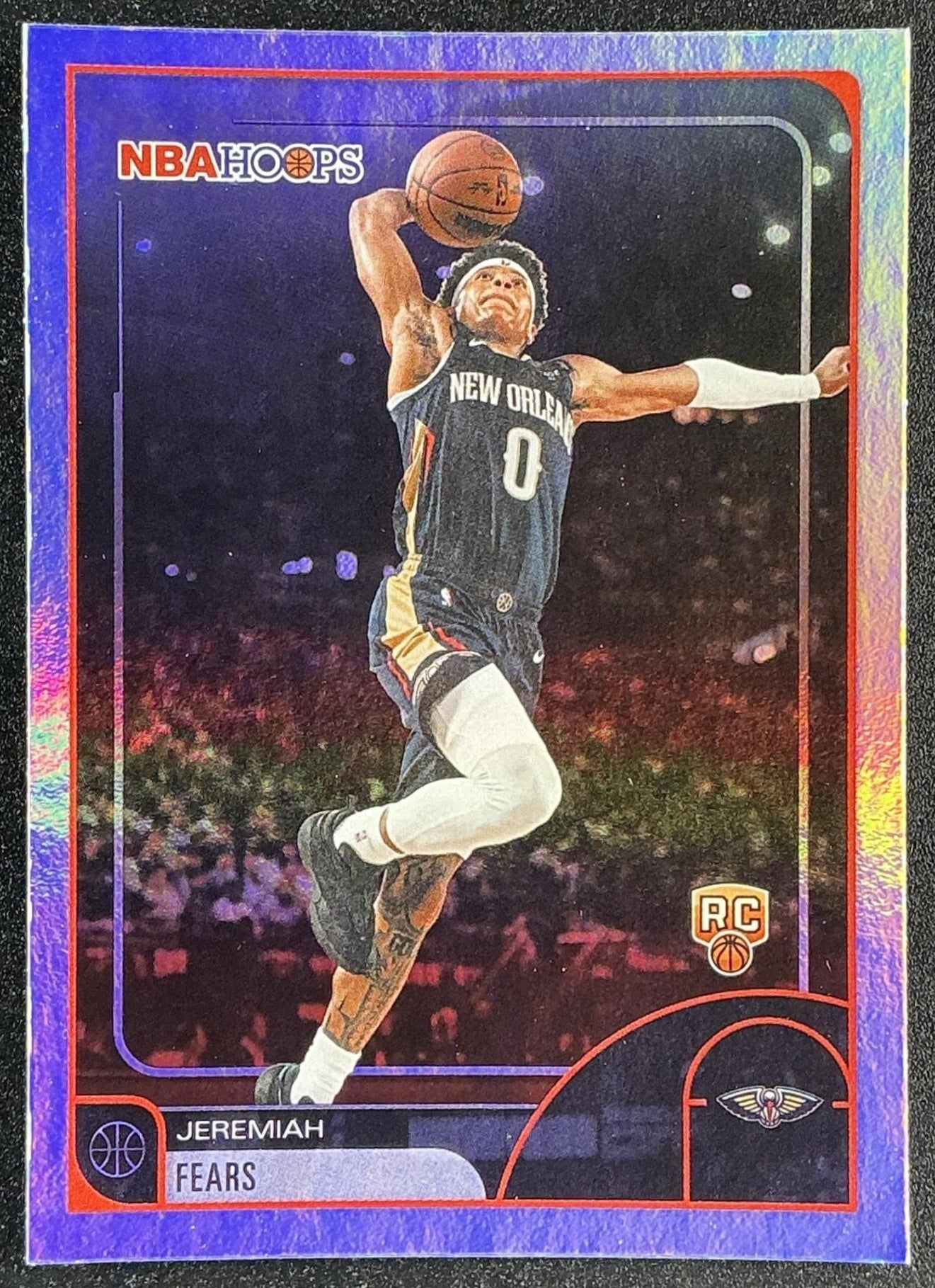 JEREMIAH FEARS 2025-26 TOPPS HOOPS #48 RC PELICANS