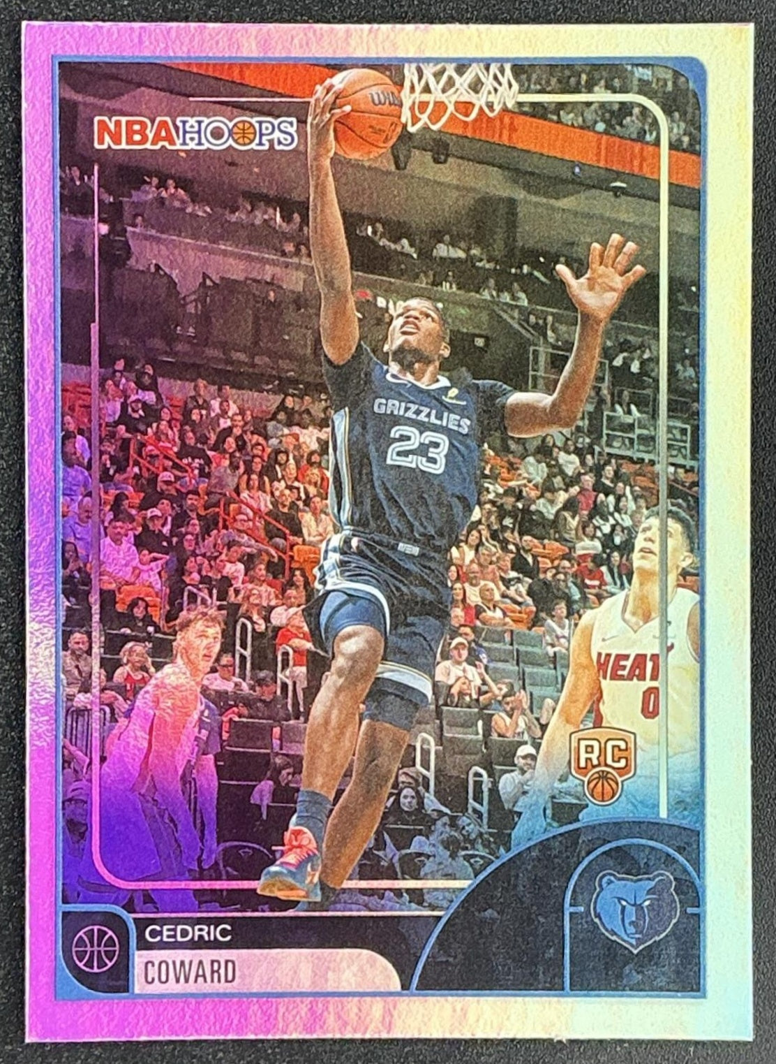 CEDRIC COWARD 2025-26 TOPPS HOOPS #90 RC GRIZZLIES