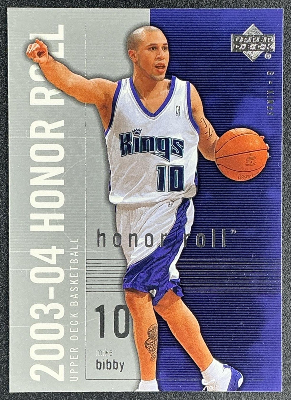 MIKE BIBBY 2003-04 UPPER DECK HONOR ROLL #74 KINGS
