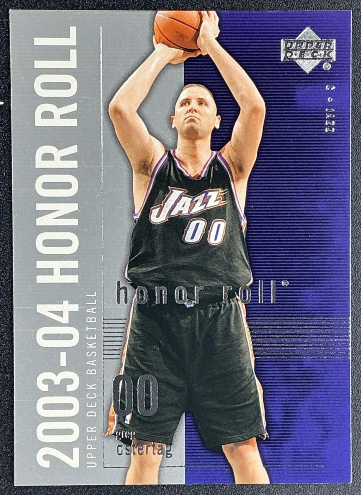 GREG OSTERTAG 2003-04 UPPER DECK HONOR ROLL #87 JAZZ