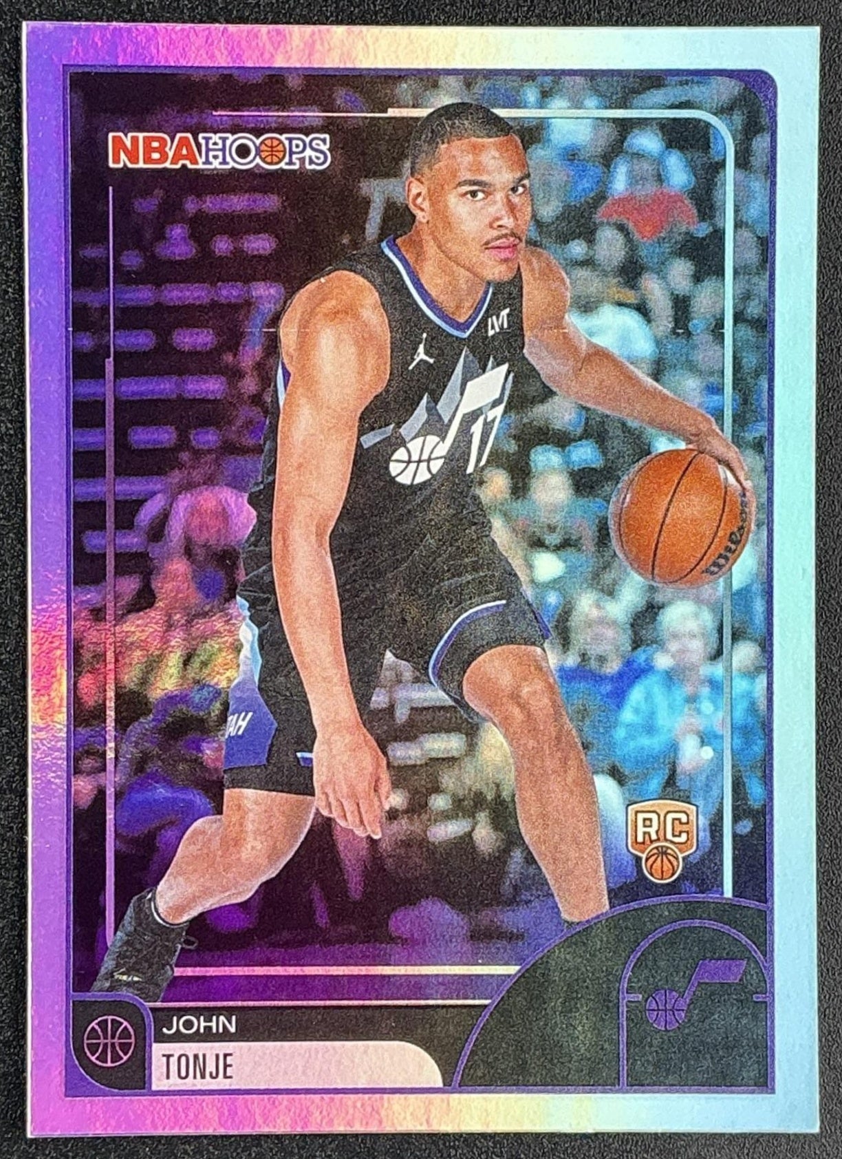 JOHN TONJE 2025-26 TOPPS HOOPS #162 RC JAZZ