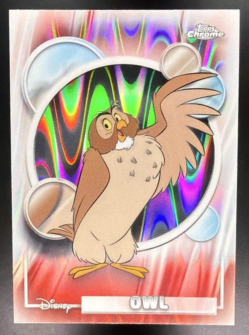 OWL 2026 TOPPS CHROME DISNEY #104 RAYWAVE REFRACTOR