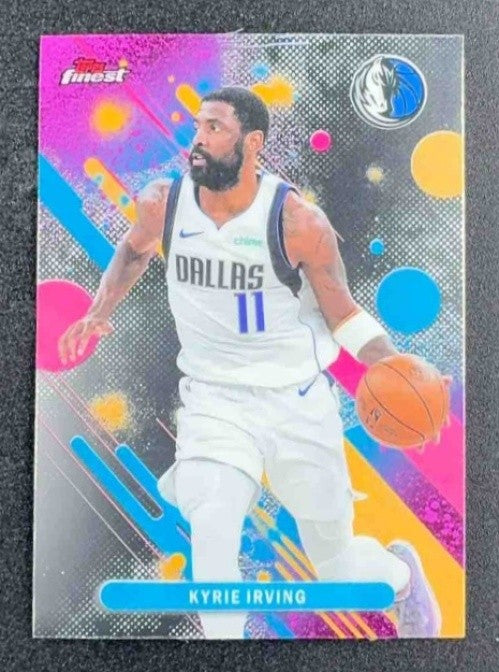KYRIE IRVING 2025-26 TOPPS FINEST #87 COMMON MAVERICKS