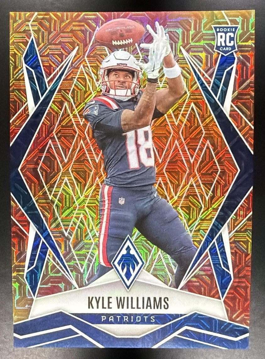 2025 Panini Phoenix Factory Set Kyle Williams #163 Rookies Fireburst /350 RC