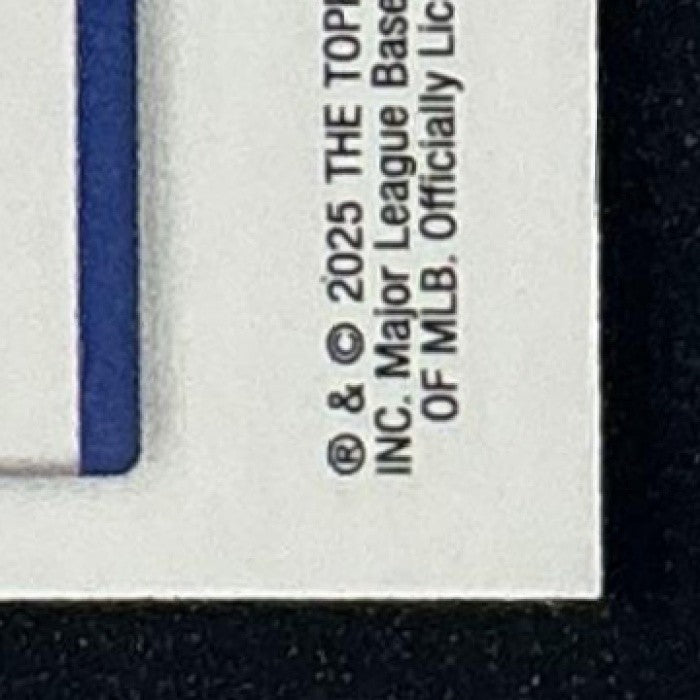 DALTON RUSHING 2025 TOPPS CHROME UPDATE #USC151 GEOMETRIC REFRACTOR RC DODGERS