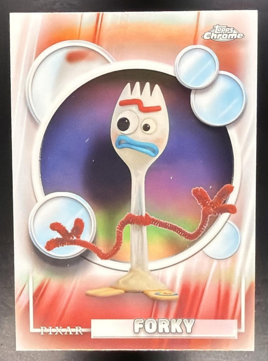 FORKY 2026 TOPPS CHROME DISNEY #192 REFRACTOR NONE TOY STORY 4