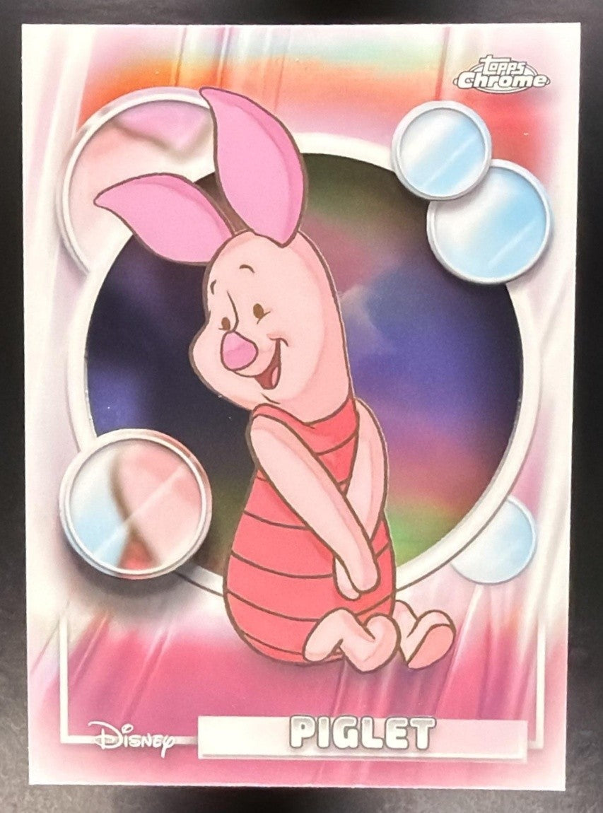 PIGLET 2026 TOPPS CHROME DISNEY #103 REFRACTOR