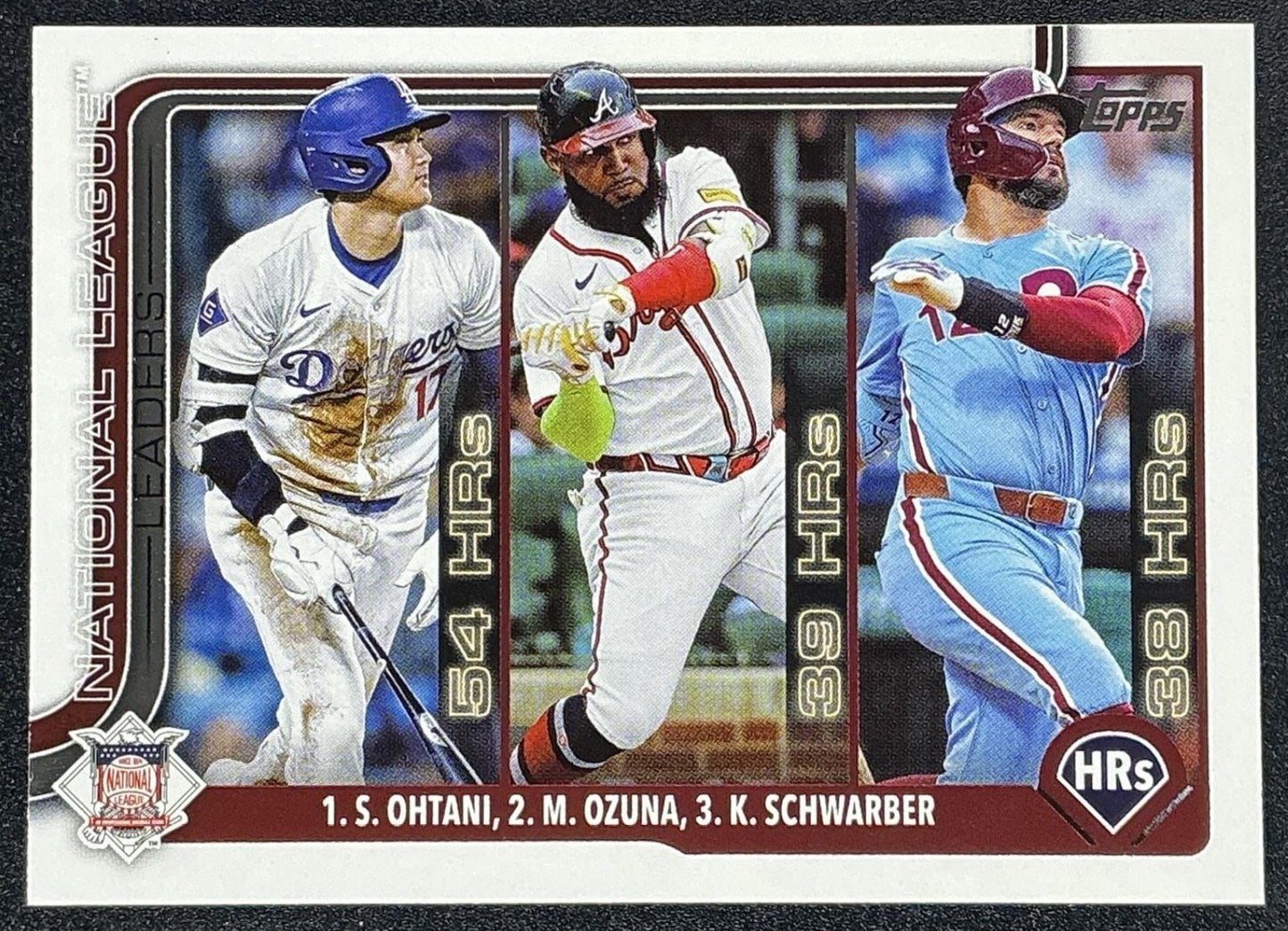 SHOHEI OHTANI MARCELL OZUNA KYLE SCHWARBER 2025 TOPPS COMPLETE SETS #144