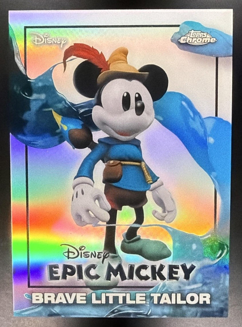 BRAVE LITTLE TAILOR 2026 TOPPS DISNEY NEON #EM-12 EPIC MICKEY