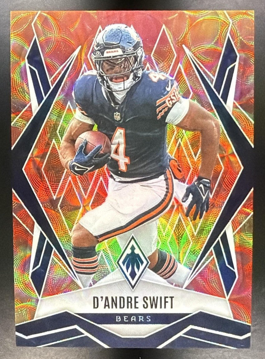 D'ANDRE SWIFT 2025 PANINI PHOENIX FACTORY SET #123 FIREBURST /350 BEARS