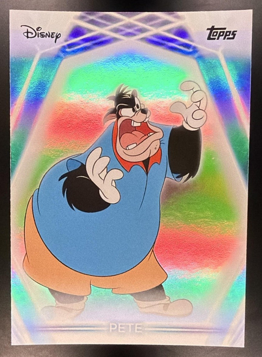PETE 2026 TOPPS DISNEY NEON #103 RAINBOW FOIL A GOOFY MOVIE