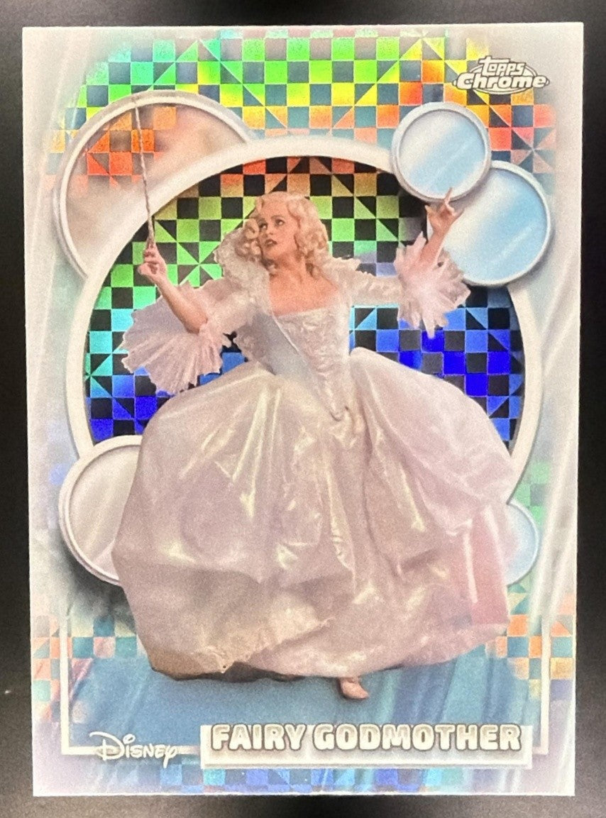 FAIRY GODMOTHER 2026 TOPPS CHROME DISNEY #180 X-FRACTOR CINDERELLA